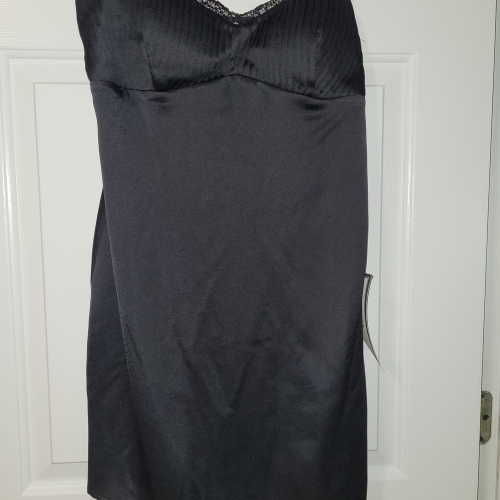 City Studio Black Midi Dress